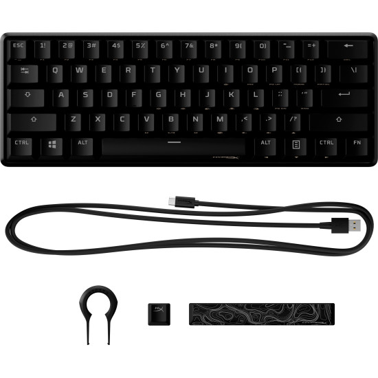 HyperX Alloy Origins 60 - Mechanical Gaming Keyboard - HX Red (US Layout) (HKBO1S-RB-US/G) HyperX Alloy Origins 60 - Mechanical Gaming Keyboard - HX Red (US Layout) (HKBO1S-RB-US/G)