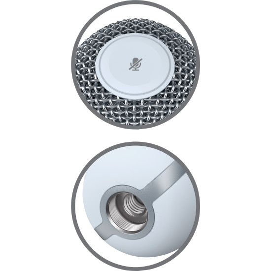 MICROPHONE HYPERX SOLOCAST/WHITE 519T2AA HYPERX