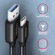 Axagon BUCM3-AM15AB USB cable USB 3.2 Gen 1 (3.1 Gen 1) 1.5 m USB C USB A Black Axagon BUCM3-AM15AB USB cable USB 3.2 Gen 1 (3.1 Gen 1) 1.5 m USB C USB A Black