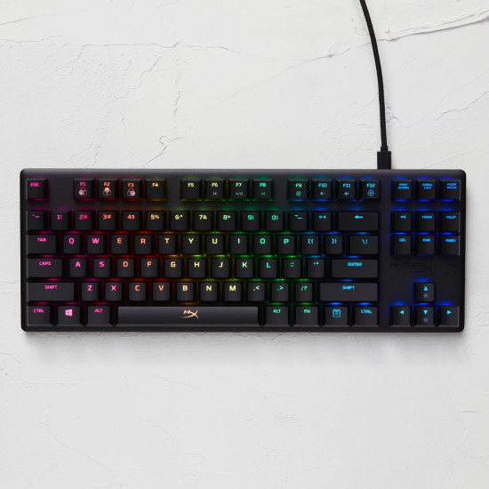 HyperX Alloy Origins Core - Mechanical Gaming Keyboard - HX Aqua (US Layout) (HX-KB7AQX-US) HyperX Alloy Origins Core - Mechanical Gaming Keyboard - HX Aqua (US Layout) (HX-KB7AQX-US)