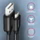 Axagon BUMM-AM20AB USB cable USB 2.0 2 m Micro-USB B USB A Black Axagon BUMM-AM20AB USB cable USB 2.0 2 m Micro-USB B USB A Black