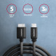 Axagon BUMM3-CM10AB USB cable USB 3.2 Gen 1 (3.1 Gen 1) 1 m Micro-USB B USB C Black Axagon BUMM3-CM10AB USB cable USB 3.2 Gen 1 (3.1 Gen 1) 1 m Micro-USB B USB C Black