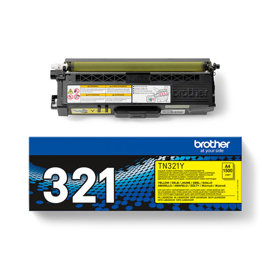 Brother TN-321Y toner cartridge 1 pc(s) Original Yellow Brother TN-321Y toner cartridge 1 pc(s) Original Yellow
