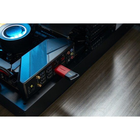 Kingston Technology DataTraveler 128GB USB3.2 Gen1 Exodia M (Black + Red) Kingston Technology DataTraveler 128GB USB3.2 Gen1 Exodia M (Black + Red)