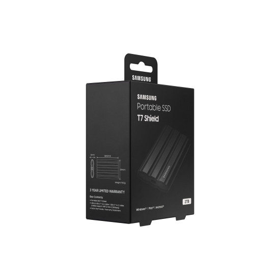 Samsung MU-PE2T0S 2 TB USB Type-C 3.2 Gen 2 (3.1 Gen 2) Black Samsung MU-PE2T0S 2 TB USB Type-C 3.2 Gen 2 (3.1 Gen 2) Black
