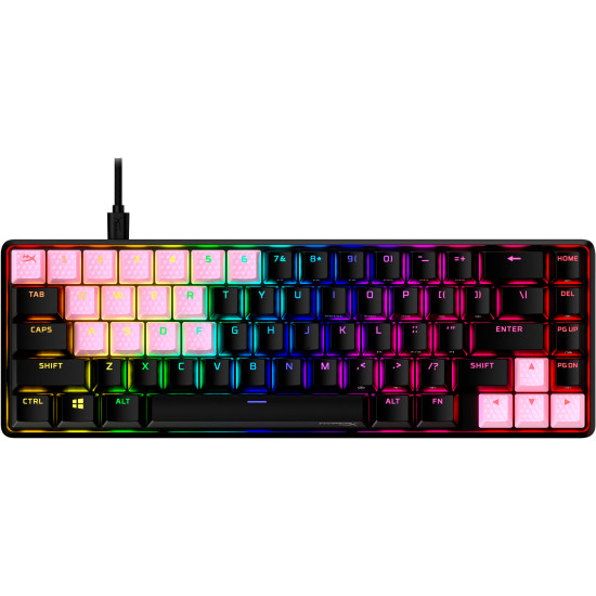 HyperX Rubber Keycaps - Gaming Accessory Kit - Pink (US Layout) HyperX Rubber Keycaps - Gaming Accessory Kit - Pink (US Layout)