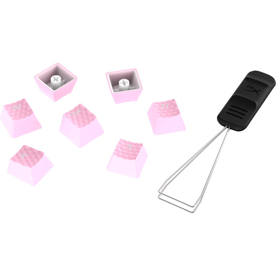 HyperX Rubber Keycaps - Gaming Accessory Kit - Pink (US Layout) HyperX Rubber Keycaps - Gaming Accessory Kit - Pink (US Layout)