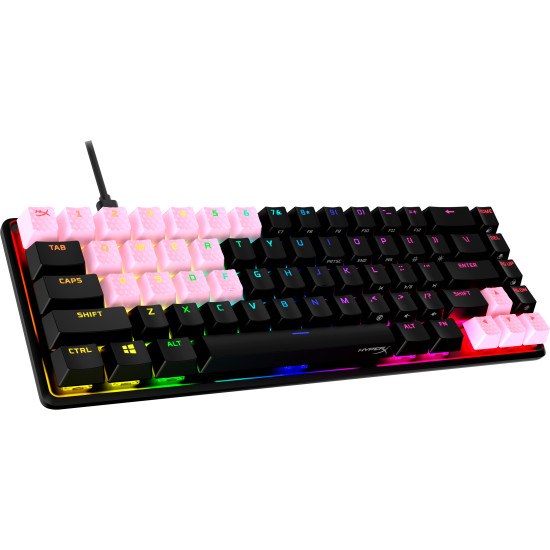 HyperX Rubber Keycaps - Gaming Accessory Kit - Pink (US Layout) HyperX Rubber Keycaps - Gaming Accessory Kit - Pink (US Layout)