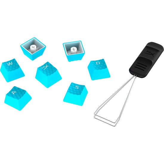 HyperX Rubber Keycaps - Gaming Accessory Kit - Blue (US Layout) HyperX Rubber Keycaps - Gaming Accessory Kit - Blue (US Layout)
