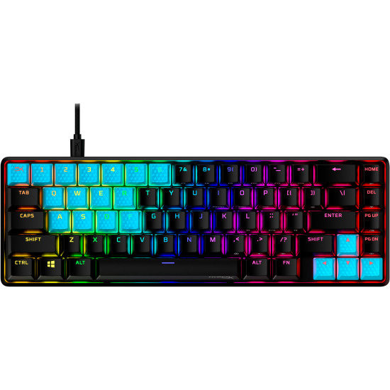 HyperX Rubber Keycaps - Gaming Accessory Kit - Blue (US Layout) HyperX Rubber Keycaps - Gaming Accessory Kit - Blue (US Layout)