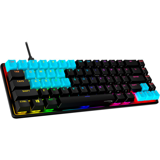 HyperX Rubber Keycaps - Gaming Accessory Kit - Blue (US Layout) HyperX Rubber Keycaps - Gaming Accessory Kit - Blue (US Layout)