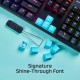 HyperX Rubber Keycaps - Gaming Accessory Kit - Blue (US Layout) HyperX Rubber Keycaps - Gaming Accessory Kit - Blue (US Layout)