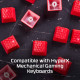 HyperX Rubber Keycaps - Gaming Accessory Kit - Blue (US Layout) HyperX Rubber Keycaps - Gaming Accessory Kit - Blue (US Layout)