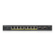 Zyxel GS1100-10HP v2 Unmanaged Gigabit Ethernet (10/100/1000) Power over Ethernet (PoE) Black Zyxel GS1100-10HP v2 Unmanaged Gigabit Ethernet (10/100/1000) Power over Ethernet (PoE) Black