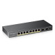 Zyxel GS1100-10HP v2 Unmanaged Gigabit Ethernet (10/100/1000) Power over Ethernet (PoE) Black Zyxel GS1100-10HP v2 Unmanaged Gigabit Ethernet (10/100/1000) Power over Ethernet (PoE) Black