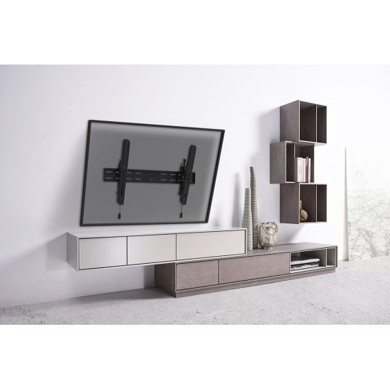 Neomounts WL35S-850BL18 TV mount wall 43-86" - tiltable - lockable - fast installation