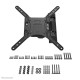 TV SET ACC WALL MOUNT/WL40-550BL14 NEOMOUNTS