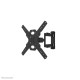 Neomounts WL40S-850BL14 TV mount wall 32-65" - full motion - fast installation