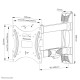 NEOMOUNTS BY NEWSTAR SCREEN WALL MOUNT (FULL MOTION, 3 PIVOTS, VESA 200X200) NEOMOUNTS BY NEWSTAR SCREEN WALL MOUNT (FULL MOTION, 3 PIVOTS, VESA 200X200)