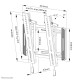 Neomounts WL35-550BL12 TV mount wall 24-65" - tiltable - easy install