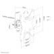 Neomounts FL40-430BL12 TV pole mount 23-42" - diam. 28-50 mm Neomounts FL40-430BL12 TV pole mount 23-42" - diam. 28-50 mm
