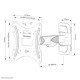 Neomounts WL40-540BL12 TV mount wall 32-55" - full motion - easy install