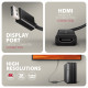 Axagon RVD-HI20N DP > HDMI adapter, 4K/60Hz Axagon RVD-HI20N DP > HDMI adapter, 4K/60Hz