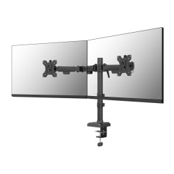 Neomounts DS60-600BL2 Monitor arm 10-32" - Quick-fix - 180°-stop