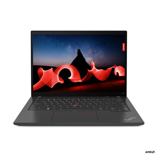 Lenovo ThinkPad T14 AMD Ryzen™ 7 PRO 7840U Laptop 35.6 cm (14") WUXGA 16 GB LPDDR5x-SDRAM 512 GB SSD Wi-Fi 6E (802.11ax) Windows 11 Pro Black Lenovo ThinkPad T14 AMD Ryzen™ 7 PRO 7840U Laptop 35.6 cm (14") WUXGA 16 GB LPDDR5x-SDRAM 512 GB SSD Wi-Fi 6E (802.11ax) Windows 11 Pro Black