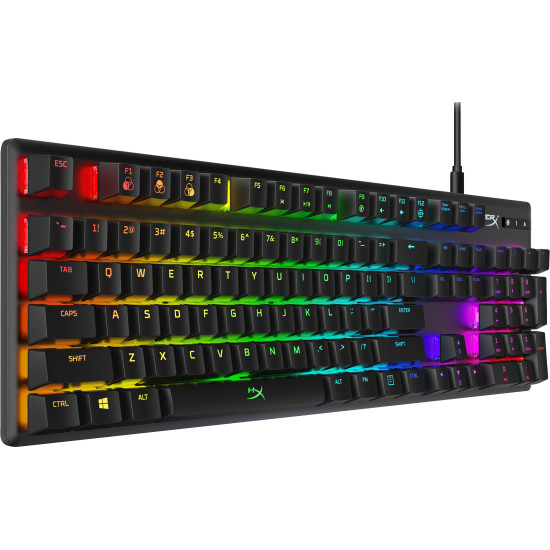 HyperX Alloy Origins - Mechanical Gaming Keyboard - HX Aqua (US Layout) (HX-KB6AQX-US) HyperX Alloy Origins - Mechanical Gaming Keyboard - HX Aqua (US Layout) (HX-KB6AQX-US)