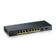 Zyxel GS1900-10HP Managed L2 Gigabit Ethernet (10/100/1000) Power over Ethernet (PoE) Black Zyxel GS1900-10HP Managed L2 Gigabit Ethernet (10/100/1000) Power over Ethernet (PoE) Black