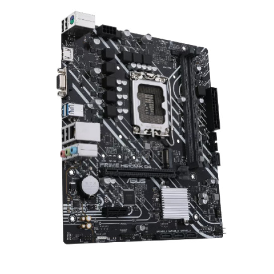 Mainboard|ASUS|Intel H610|LGA1700|MicroATX|Memory DDR4|Memory slots 2|1xPCI-Express 3.0 1x|1xPCI-Express 4.0 16x|1xM.2|1x15pin D-sub|1xHDMI|2xAudio-In|1xAudio-Out|4xUSB 2.0|2xUSB 3.2|1xPS/2|1xRJ45|PRIMEH610M-KD4 Mainboard|ASUS|Intel H610|LGA1700|MicroATX|Memory DDR4|Memory slots 2|1xPCI-Express 3.0 1x|1xPCI-Express 4.0 16x|1xM.2|1x15pin D-sub|1xHDMI|2xAudio-In|1xAudio-Out|4xUSB 2.0|2xUSB 3.2|1xPS/2|1xRJ45|PRIMEH610M-KD4