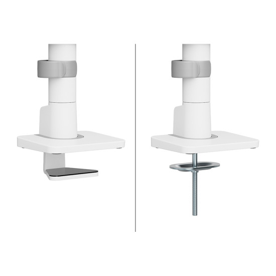 Neomounts DS65S-950WH2 Monitor arm 24-34" - gas spring - Topfix - multi-adjustable - 180°-stop Neomounts DS65S-950WH2 Monitor arm 24-34" - gas spring - Topfix - multi-adjustable - 180°-stop