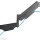Neomounts WL70-550BL12 Monitor/TV mount wall 23-42" - gas spring - full motion