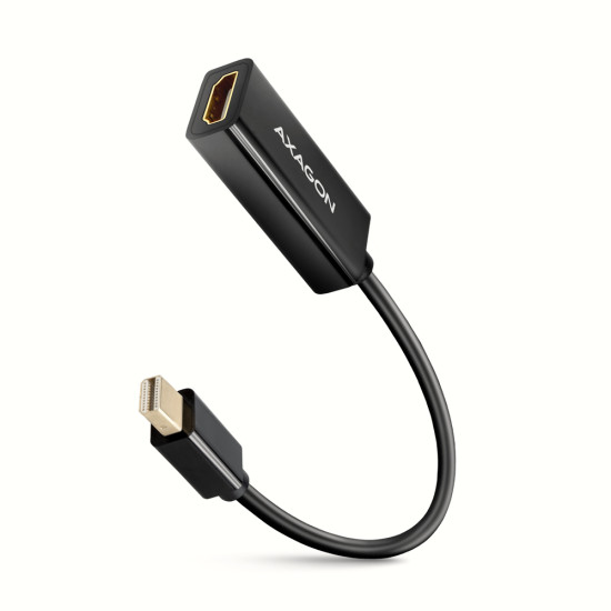 Axagon RVDM-HI14N video cable adapter 0.15 m Mini DisplayPort HDMI Black Axagon RVDM-HI14N video cable adapter 0.15 m Mini DisplayPort HDMI Black