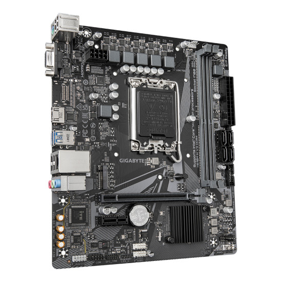 H610M H V3 DDR4 Motherboard - Supports Intel Core 14th CPUs, 4+1+1 Hybrid Phases Digital VRM, up to 3200MHz DDR4, 1xPCIe 3.0 M.2, GbE LAN, USB 3.2 Gen 1 H610M H V3 DDR4 Motherboard - Supports Intel Core 14th CPUs, 4+1+1 Hybrid Phases Digital VRM, up to 3200MHz DDR4, 1xPCIe 3.0 M.2, GbE LAN, USB 3.2 Gen 1