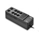APC Back-UPS, 500VA/300W Floor/Wall Mount, 230V, 8x CEE 7/3 Schuko outlets, USB Type A Port, User Replaceable Battery APC Back-UPS, 500VA/300W Floor/Wall Mount, 230V, 8x CEE 7/3 Schuko outlets, USB Type A Port, User Replaceable Battery