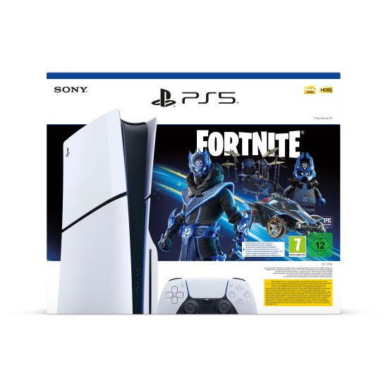 Sony Playstation 5 Slim Fortnite 1 TB Wi-Fi Black, White Sony Playstation 5 Slim Fortnite 1 TB Wi-Fi Black, White