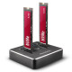 Axagon ADSA-M2C storage drive docking station USB 3.2 Gen 2 (3.1 Gen 2) Type-C Black Axagon ADSA-M2C storage drive docking station USB 3.2 Gen 2 (3.1 Gen 2) Type-C Black