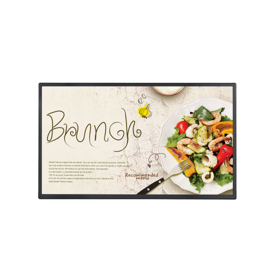 LG 32SM5J-B Digital signage display 81.3 cm (32') IPS Wi-Fi 400 cd/m² Full HD Black 24/7 LG 32SM5J-B Digital signage display 81.3 cm (32') IPS Wi-Fi 400 cd/m² Full HD Black 24/7