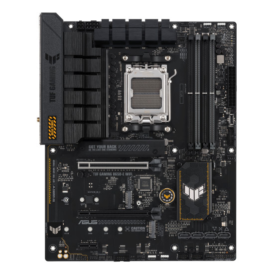 Mainboard|ASUS|AMD B650|SAM5|ATX|Memory DDR5|Memory slots 4|1xPCI-Express 3.0 1x|2xPCI-Express 3.0 16x|1xPCI-Express 4.0 16x|3xM.2|1xHDMI|1xDisplayPort|3xUSB 2.0|4xUSB 3.2|1xUSB-C|1xRJ45|5xAudio port|TUFGAMINGB650-EWIFI Mainboard|ASUS|AMD B650|SAM5|ATX|Memory DDR5|Memory slots 4|1xPCI-Express 3.0 1x|2xPCI-Express 3.0 16x|1xPCI-Express 4.0 16x|3xM.2|1xHDMI|1xDisplayPort|3xUSB 2.0|4xUSB 3.2|1xUSB-C|1xRJ45|5xAudio port|TUFGAMINGB650-EWIFI