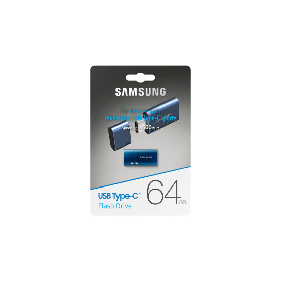 Samsung MUF-64DA USB flash drive 64 GB USB Type-C 3.2 Gen 1 (3.1 Gen 1) Blue Samsung MUF-64DA USB flash drive 64 GB USB Type-C 3.2 Gen 1 (3.1 Gen 1) Blue
