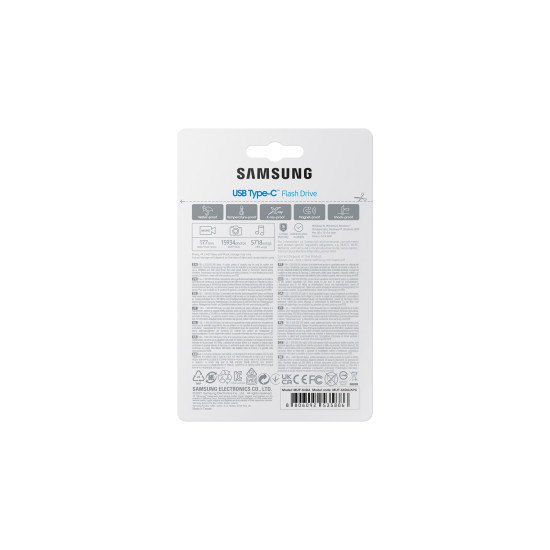 Samsung MUF-64DA USB flash drive 64 GB USB Type-C 3.2 Gen 1 (3.1 Gen 1) Blue Samsung MUF-64DA USB flash drive 64 GB USB Type-C 3.2 Gen 1 (3.1 Gen 1) Blue