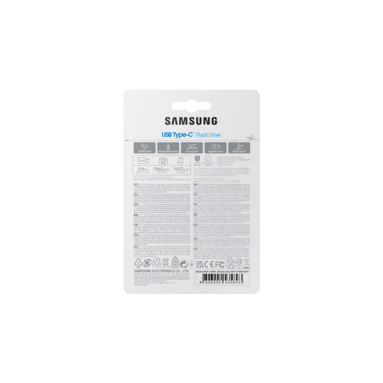 Samsung MUF-128DA USB flash drive 128 GB USB Type-C 3.2 Gen 1 (3.1 Gen 1) Blue Samsung MUF-128DA USB flash drive 128 GB USB Type-C 3.2 Gen 1 (3.1 Gen 1) Blue