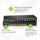 Zyxel GS1915-8EP Managed L2 Gigabit Ethernet (10/100/1000) Power over Ethernet (PoE) Black Zyxel GS1915-8EP Managed L2 Gigabit Ethernet (10/100/1000) Power over Ethernet (PoE) Black