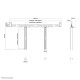 Neomounts AWL29-750BL1 Videobar/soundbar holder VESA - max 10 kg - universal Neomounts AWL29-750BL1 Videobar/soundbar holder VESA - max 10 kg - universal