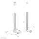 Neomounts AWL29-650BL1 Videobar/soundbar holder VESA - max 15 kg - universal Neomounts AWL29-650BL1 Videobar/soundbar holder VESA - max 15 kg - universal