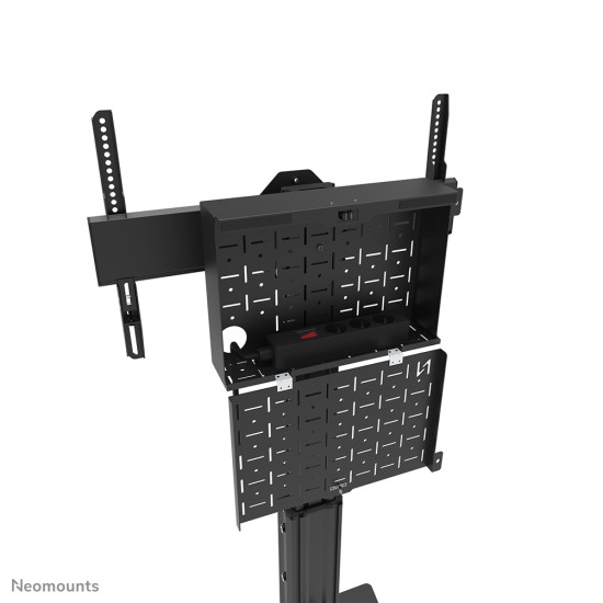 NEOMOUNTS MOVE UP DISPLAY FLOOR STAND (32-75") SOLID STEEL FLOOR PLATE