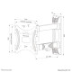 NEOMOUNTS BY NEWSTAR SCREEN WALL MOUNT (FULL MOTION, 3 PIVOTS, VESA 200X200) NEOMOUNTS BY NEWSTAR SCREEN WALL MOUNT (FULL MOTION, 3 PIVOTS, VESA 200X200)