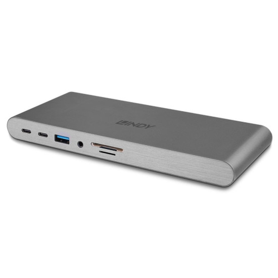 DST-Pro 5K XT, USB-C Laptop Docking Station with Triple Display (4K) or Single Display (5K) and 100W Pass-Through Charging DST-Pro 5K XT, USB-C Laptop Docking Station with Triple Display (4K) or Single Display (5K) and 100W Pass-Through Charging